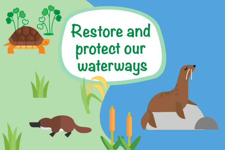 Restore and protect our waterways
